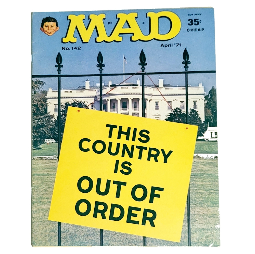 Mad Magazine No 142 April 1971